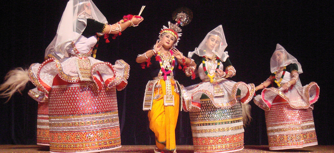 Manipuri indian dance